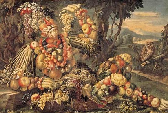 Giuseppe Arcimboldo Der Herbst oil painting image